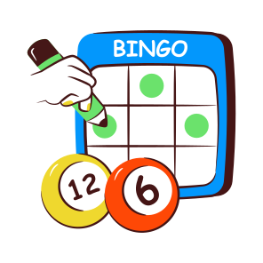Bingo Game, Lotto, Lucky Game, Gambling, Bet Game icon