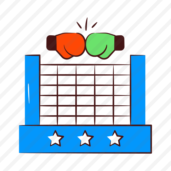 Boxing, Wrestling, Sports Ring, Game Ring, Indoor Game preview