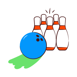 Skittles, Ninepins, Tenpins, Bowling Game, Sports Accessory, icon