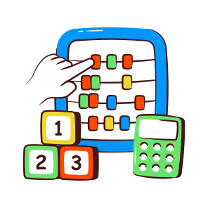 Abacus, Totalizer, Counting Beads, Arithmetic, Counting Frame icon