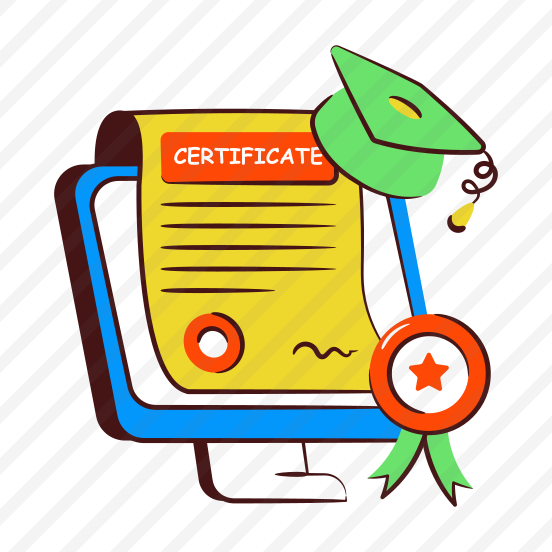 Online Certificate, Degree, Diploma, Exam Passed, Graduation preview