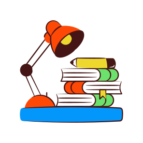 Study Desk, Study Table, Study Corner, Books Drawer, Books Table icon