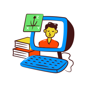 Webinar, Online Teacher, Online Tutor, Online Instructor, Online Lecturer, icon