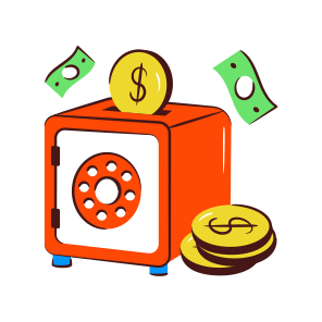 Bank Vault, Safe Box, Closet, Cash Box, Deposit Box icon