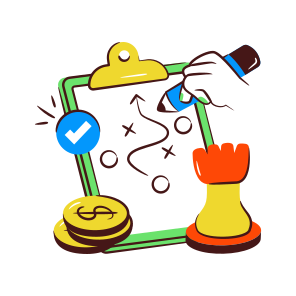 Business Strategy, Business Planning, Strategic Plan, Stratagem, Noughts And Crosses, icon