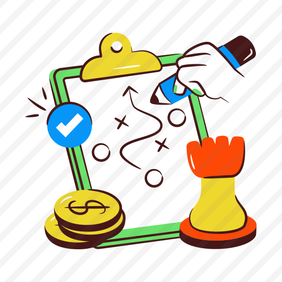 Business Strategy, Business Planning, Strategic Plan, Stratagem, Noughts And Crosses, preview