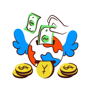 Currency Exchange, Financial Exchange, Global Money Exchange, Forex, Foreign Exchange icon