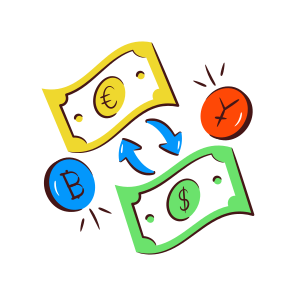 Currency Exchange, Money Exchange, Financial Exchange, Forex, Foreign Exchange,icons icon