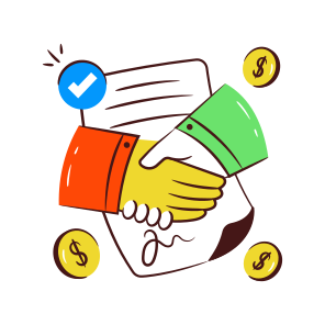 Deal, Contract, Agreement, Business Handshake, Business Handclasp, icon