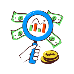 Financial Chart, Data Analysis, Infographic, Statistics, Financial Graph icon