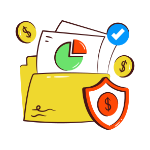 Folder Security, Folder Protection, Secure Business Folder, Secure Document, Secure Doc icon