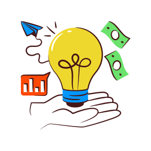 Idea Care, Send Idea, Innovation, Bright Idea, Creative Idea, icon