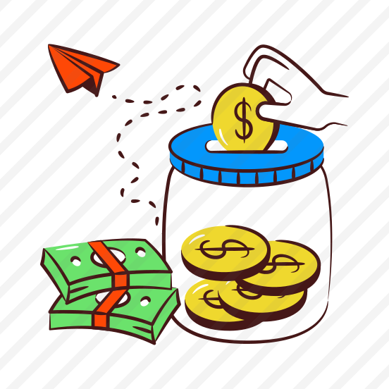 Money Jar, Money Box, Money Collection, Coins Jar, Coins Box preview