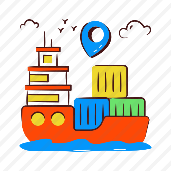 Cargo Boat, Cargo Ship, Watercraft, Water Logistic, Water Shipment preview