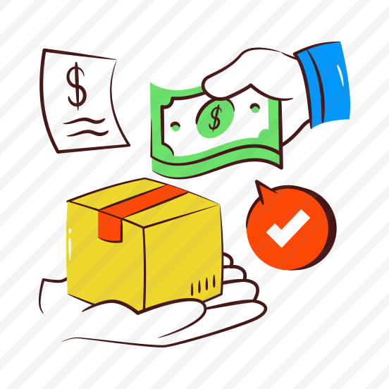 Cash On Delivery, Cod, Parcel Payment, Package Payment, Logistic Payment, preview