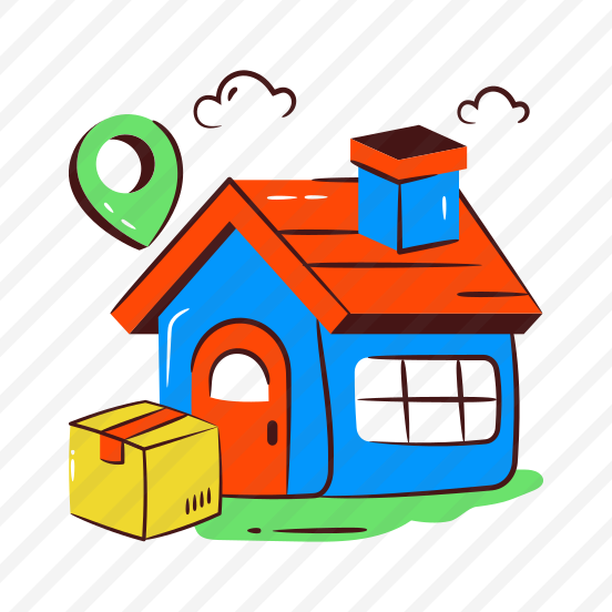 Door Delivery, Home Delivery, Parcel Delivery, Package Delivery, Logistic Delivery, preview