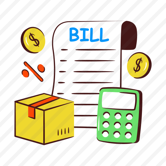 Invoice, Delivery Bill, Payment Slip, Ecommerce, Logistic Bill preview