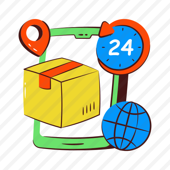 Mobile Parcel, Mobile Package, Online Package, Mobile Delivery, Phone Parcel preview