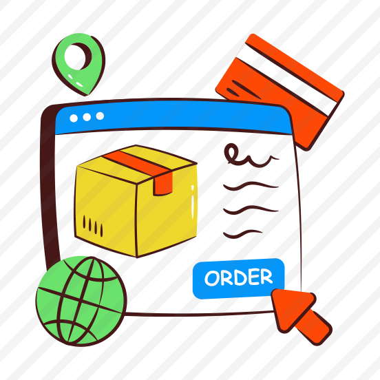 Online Parcel, Online Package, Online Delivery, Online Parcel Order, Logistic Delivery preview