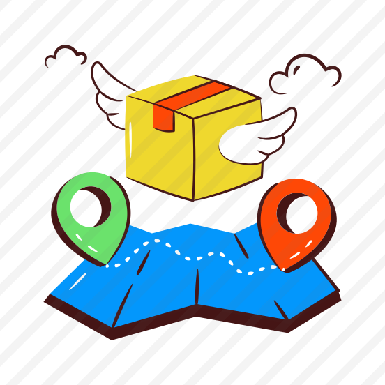 Parcel Location, Parcel Tracking, Package Location, Package Direction, Geolocation preview