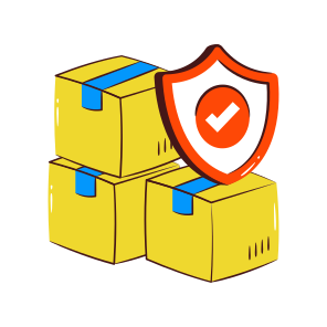 Parcel Security, Parcel Protection, Package Security, Package Protection, Secure Parcel, icon