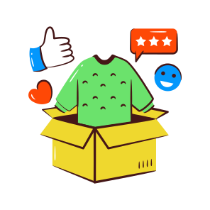 Shirt Parcel, Shirt Package, Shirt Cargo, Cloth Shipment, Cloth Parcel icon