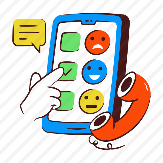 Customer Feedback, Mobile Feedback, Emoticon, Emoji, Emotag preview