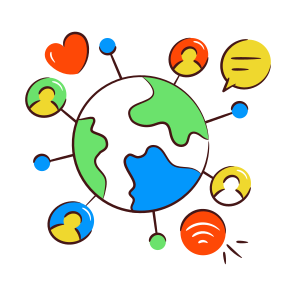 Global Network, Global Communication, Global Connection, Worldwide Network, Worldwide Connection icon