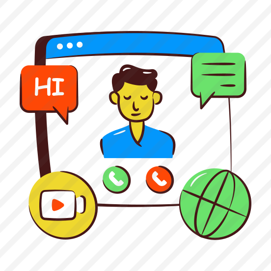 Video Call, Video Chat, Live Call, Live Chat, Live Communication preview