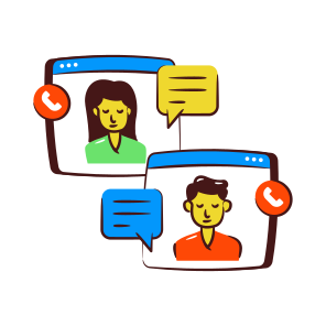 Video Call, Video Chat, Live Call, Live Chat, Video Communication icon