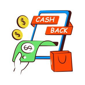 Cashback, Moneyback, Money Return, Cash Return, Currency Return, icon