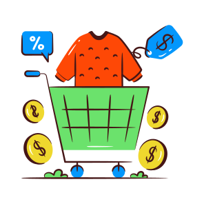 Handcart, Pushcart, Wheelbarrow, Shopping Cart, Commerce icon