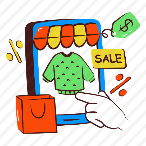 Mobile Shopping Sale, Eshopping, Ecommerce, Online Shopping, Buy Online preview