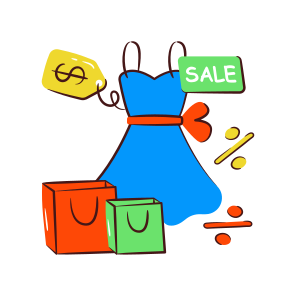 Purchase, Buy Frock, Spending, Commerce, Shopping Bag icon