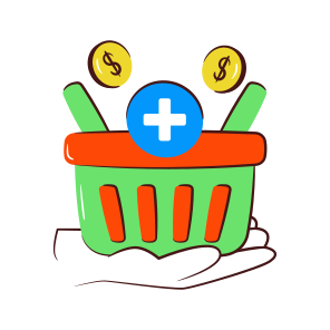Shopping Basket, Shopping Bucket, Add To Basket, Commerce, Add To Bucket icon