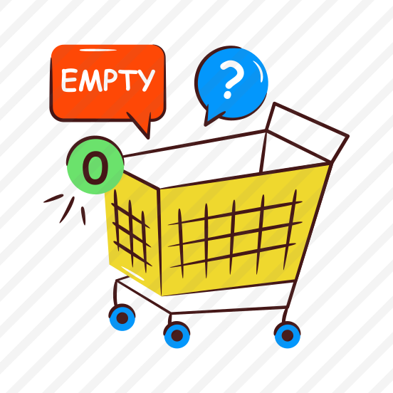 Shopping Cart, Empty Cart, Shopping, Ecommerce, Purchase preview