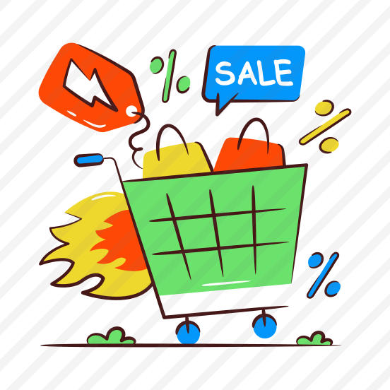 Shopping Discount, Shopping Sale, Flash Sale, Hot Sale, Commerce preview