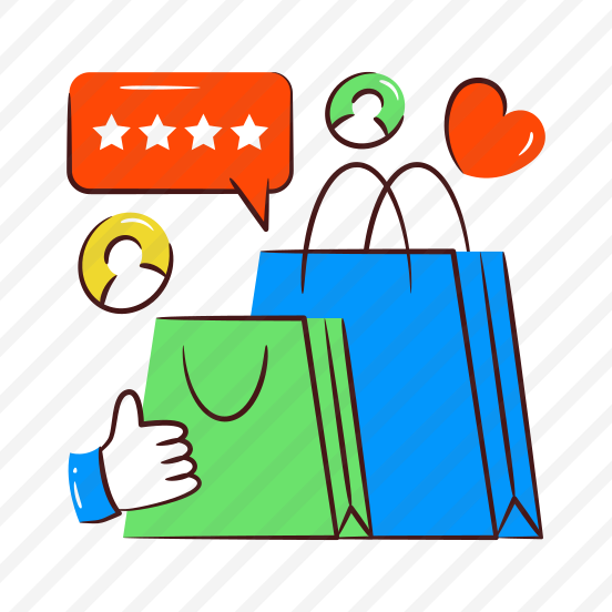 Shopping Feedback, Customer Response, Customer Review, Positive Feedback, Customer Reaction, preview