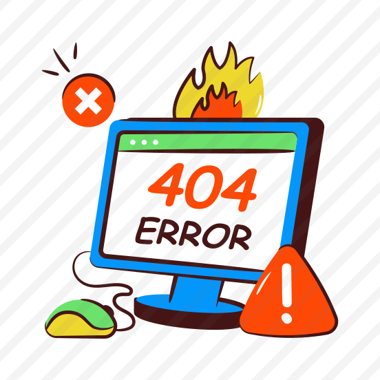 Error , Page Error, Blocked Website, Web Error, Http Error,,icons preview