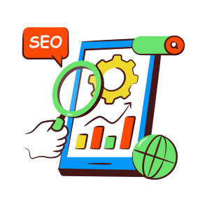 Mobile Chart, Mobile Graph, Mobile Analytics, Infographic,  Statistics icon