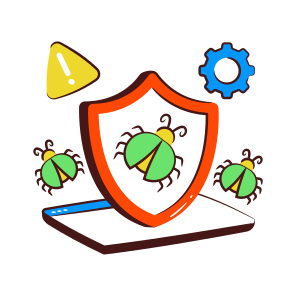 Bug Security, Bug Protection, Virus Security, Virus Protection, Beetle Security icon