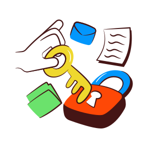 Data Security, Data Protection, Data Safety, Secure Data, Encrypted Data, icon