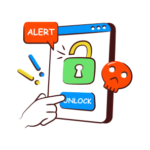 Encryption, Mobile Unlock, Padlock, Latch, Security Breach, icon