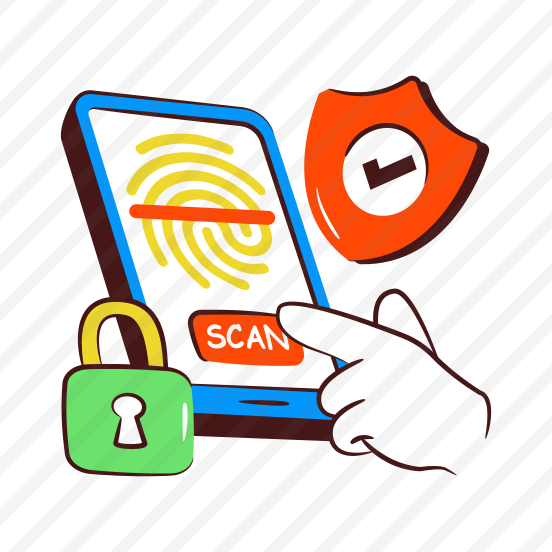 Mobile Fingerprint, Fingerprint Scan, Thumbprint Scan, Secure Fingerprint, Biometry preview