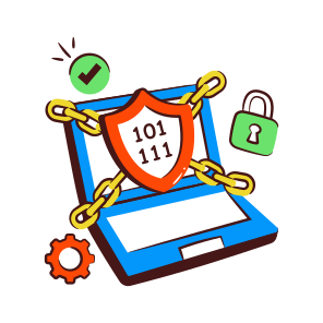 Secure Binary Code, Digital Code, Numeric Code, Secure Binary Data, Binary Data Security icon