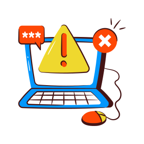 System Error, System Alert, Warning, Caution, Exclamation icon