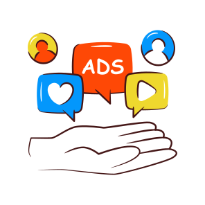 Ad Chat, Ad Message, Communication, Conversation, Discussion icon