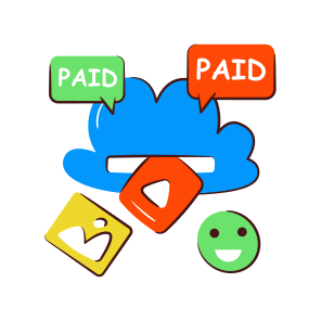 Cloud Social Media, Social Network, Social Platform, Cloud Technology, Cloud Computing icon
