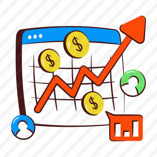 Financial Chart, Financial Graph, Financial Analytics, Infographic, Web Statistics preview