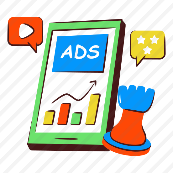 Mobile Ad Analytics, Advertising Data, Statistics, Infographic, Mobile Advertising preview
